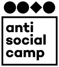 Anti Social Camp logo, House of MNEEMO partner